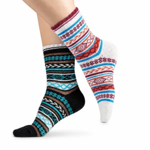 جوراب طرح دار رنگی عمده کوالیتی رحیمی